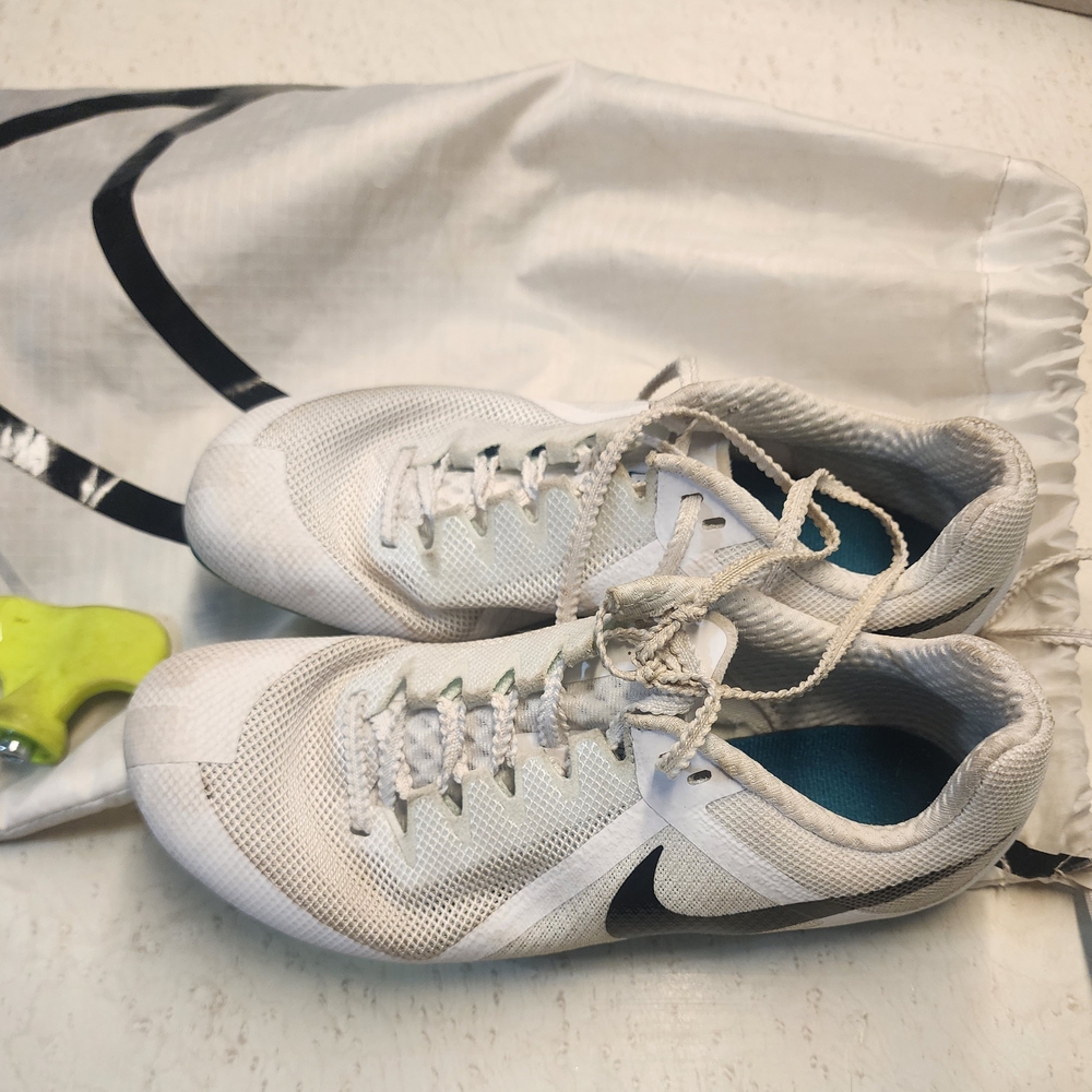 Nike White and Black Athletic Shoes